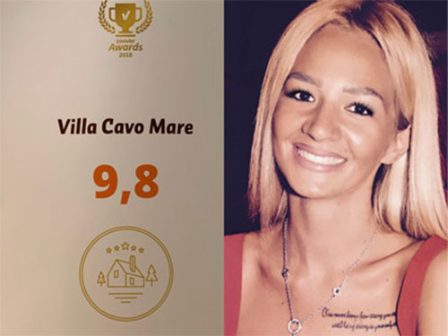 major awards for the cavo mare villas of the Mavrikos family